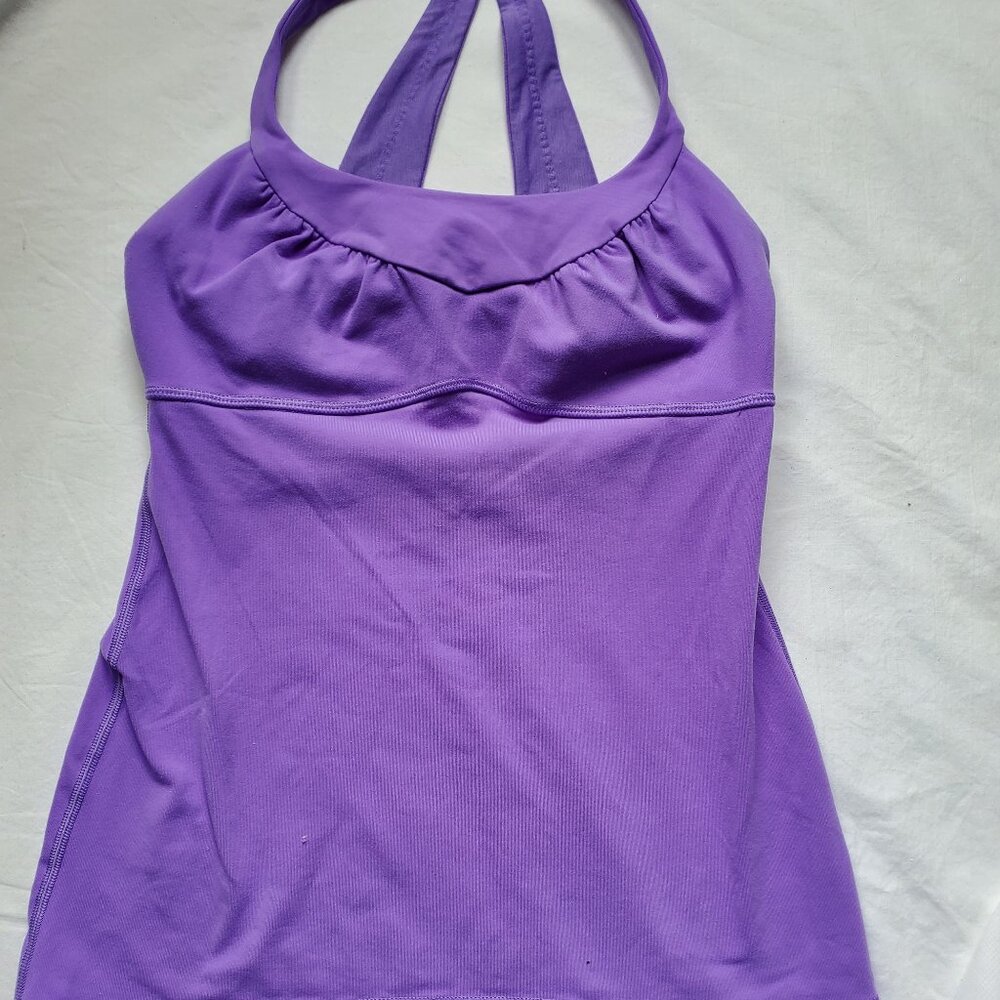 Lululemon tank top see measurements no size dot